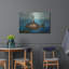  «Fish Submarine» par John Hovenstine, art mural en métal, 36 po x 24 po-677497193