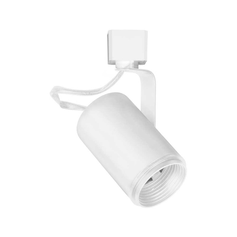 Adjustable Track Head, White