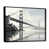 Black Floater Framed