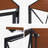 Metal Base Writing Desk