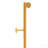 Coat Rack Freestanding Coats Rack With Quartz Stone Base & 3 Round Hooks