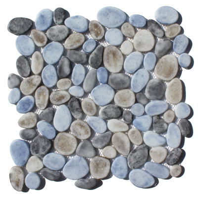 12" x 12" Glass Rock Wall Tile
