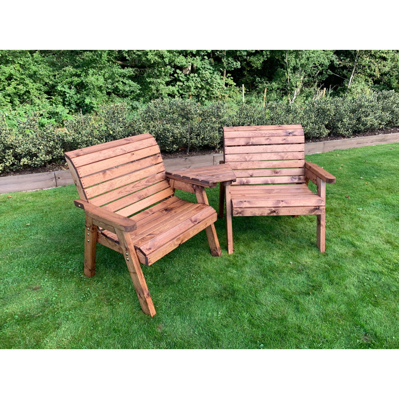 Oklee Solid Wood Outdoor Bench