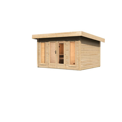 Sauna 38 mm Saunahaus Nordin