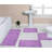 Schoenberger Floral Design Bath Rugs (Set of 4)-1055604524