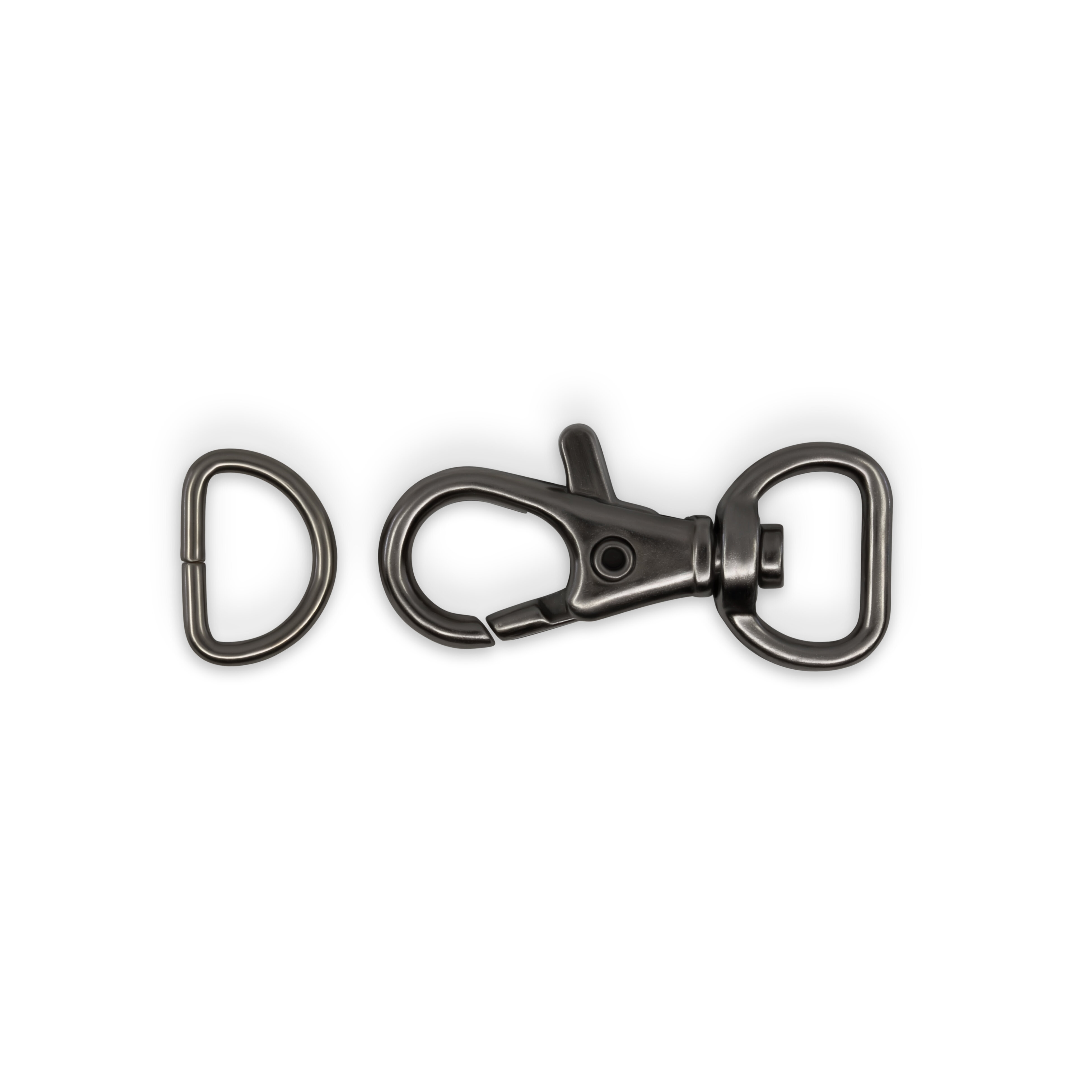 Dritz 1/2 Swivel Hooks & D-Rings, 12 Sets, Gunmetal - Wayfair Canada