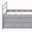 Bed With Headboard, Footboard, Trundle And Storage Drawers-848816639