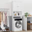 Armoire de rangement au-dessus de la toilette-122264924