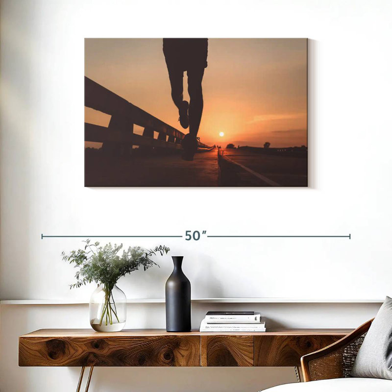 Sireci Sunset Jogging, 24" H x 36" W
