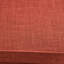 Magnifique en tissu orange, avec des pieds subtilement roulés et capitonnés, des pieds en bouleau avec un abat-jour brun, des pieds rembourrés en tissu d'assemblage élégant pour le salon, l 49,85 po x P 29,86 po x H 31,53 po