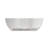Deep Soak Solid Surface Bathtub Minimalist Bathroom Experience