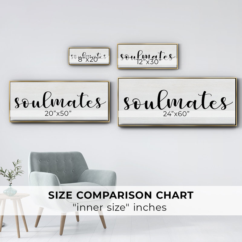 Soulmates- Framed Canvas