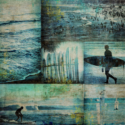 Summer Beach I Print by Sofia Fox