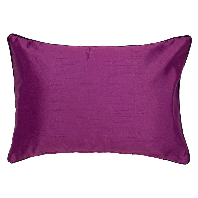 Housse et insert de coussin Boudoir, Prune / mauve