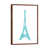 Classic Brown Wood Framed Canvas