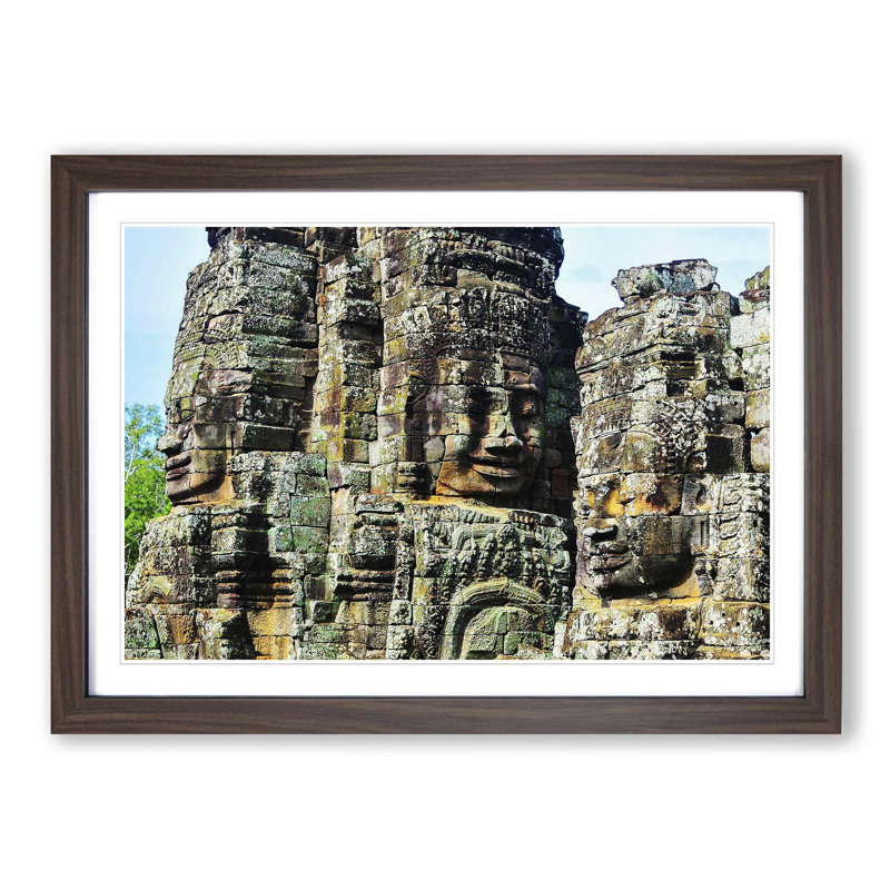 Single Picture Frame Print, Walnut