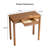 31.5" Computer Writing Desk with Storage Drawer, Modern Compact Study Work Table for Home Office