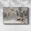 Paysage rétro - CCLxxiii - Toile tendue avec châssis-257846268-257846265