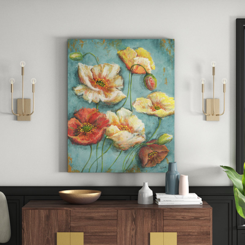 1 Piece Wrapped Canvas Painting, 114.3cm H x 91.44cm W