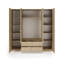 Tiernen 2 Door Manufactured Wood Wardrobe