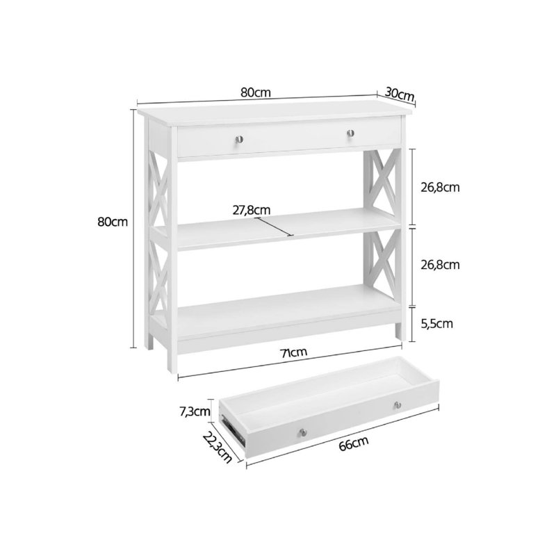 80cm Console Table