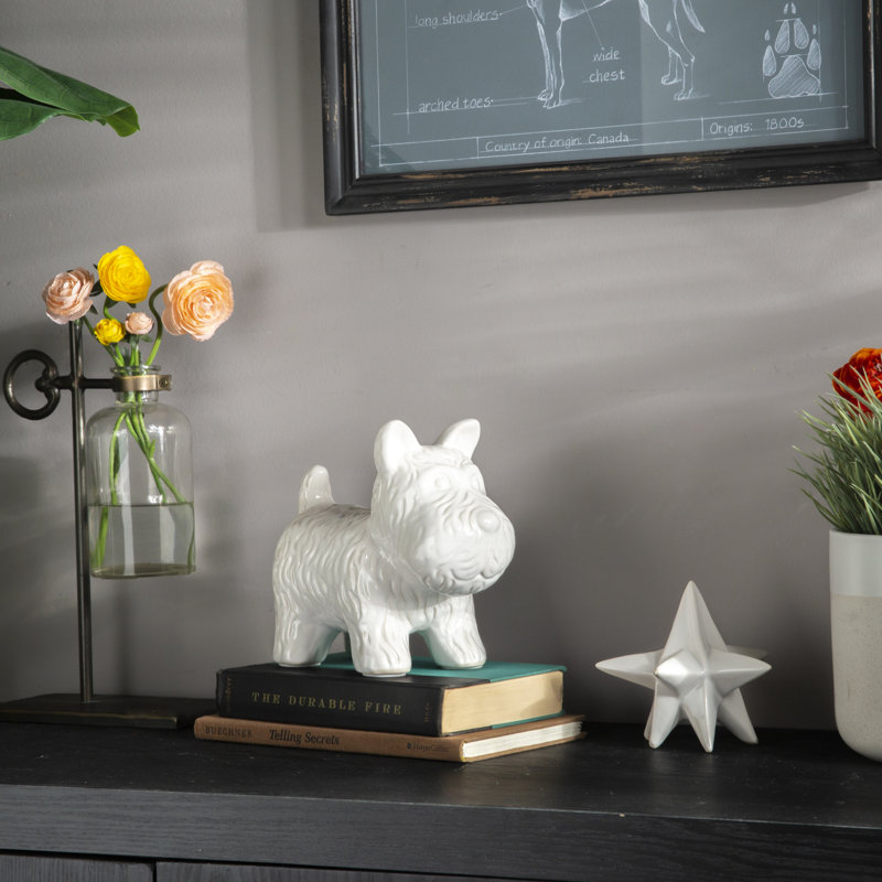 Brockville Animals Figurines & Sculptures, White