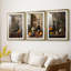 FLORAL Series DCCXII - Impression encadrée sur mesure de qualité supérieure - 3 pièces-1820980369-1820980370