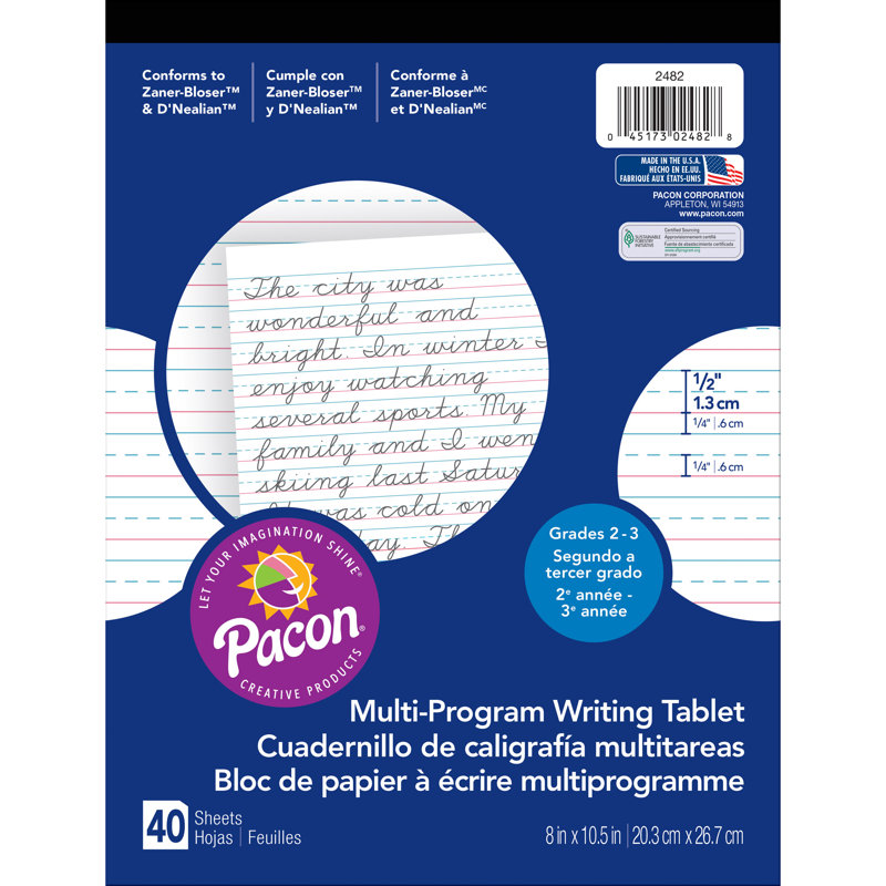 Tablette d'écriture multi-programmes