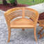 Half Moon Outdoor Armchair
