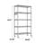 Lylla Height -Adjustable Shelving Unit with Wheels-820001630-865530582
