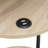 Ramos 3 Tier Round End Table with USB Ports-1272683390