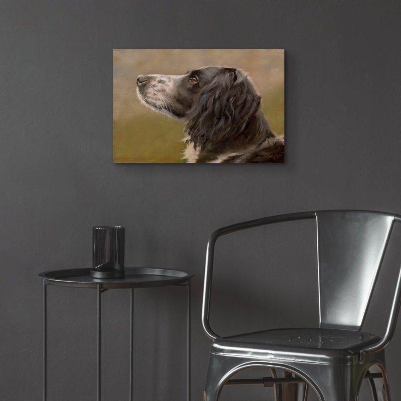 «Dog Wander» par John Silver, H 16 po x l 24 po x P 0,2 po