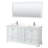 Deborah 72'' Double Bathroom Vanity with Quartz Top
