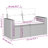  Garden Sofa Set Grey