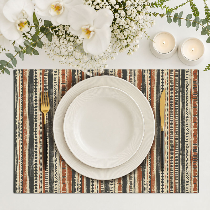Ensemble de table rectangulaire en polyester