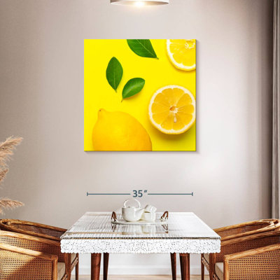 Yarlin Lemons On Yellow