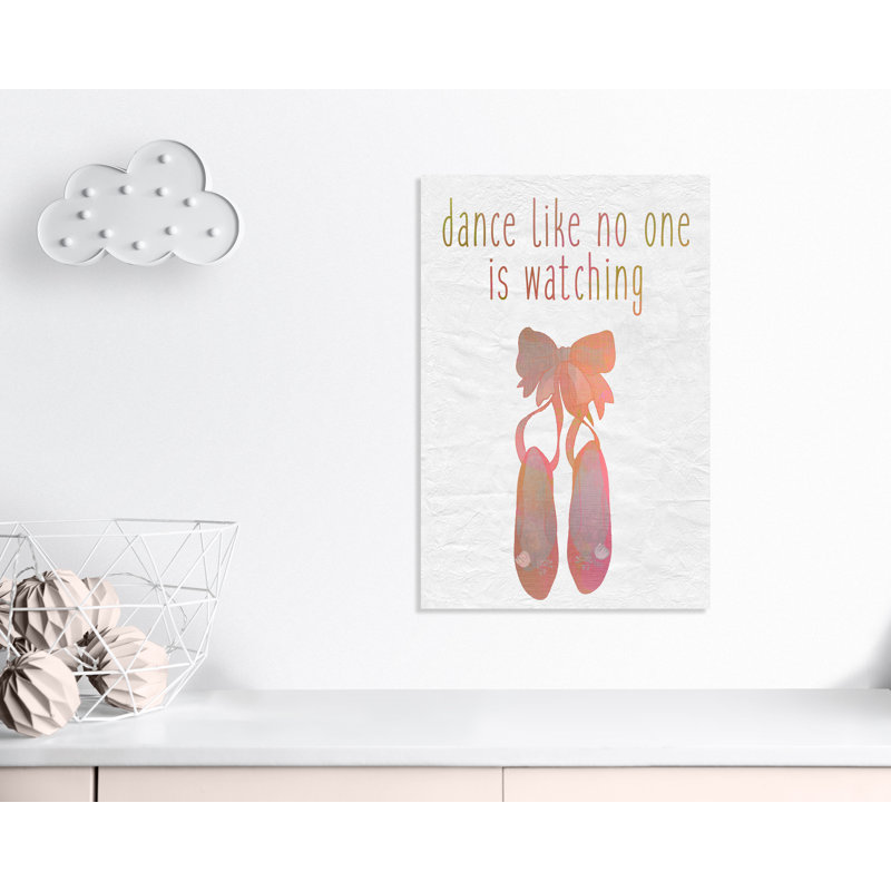 Danse, impression sur papier, H 36 po x l 24 po x P 1,5 po, Canevas