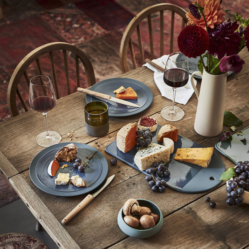 Bahia Serving Dish, Bluestone 