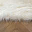 Gabler Rectangle 100 cm x 150 cm Flokati Area Rug