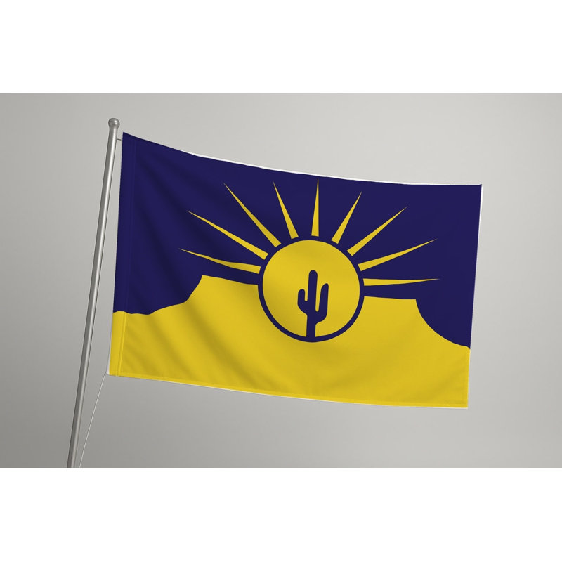 Drapeau de Mesa City — Drapeau extérieur, 36" H x 60" W