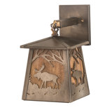 Rustic Lodge 1 - Light Armed Sconce