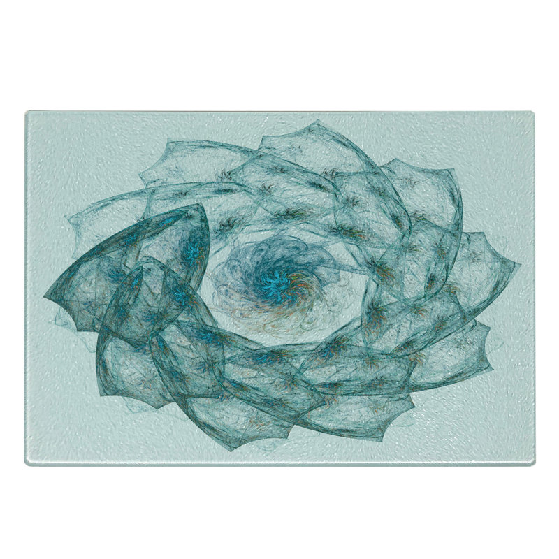 Planche à découper en verre trempé Ambesonne