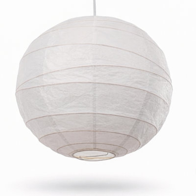 Irregular Paper Sphere Pendant Shade