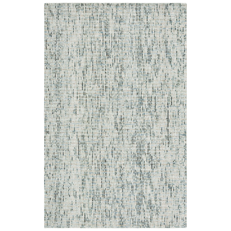 Winonah Tufted Wool Pile Performance Abstract Rug, Rectangle 8' x 10'