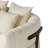 Doss Media Lounger-61"-Altro Snow