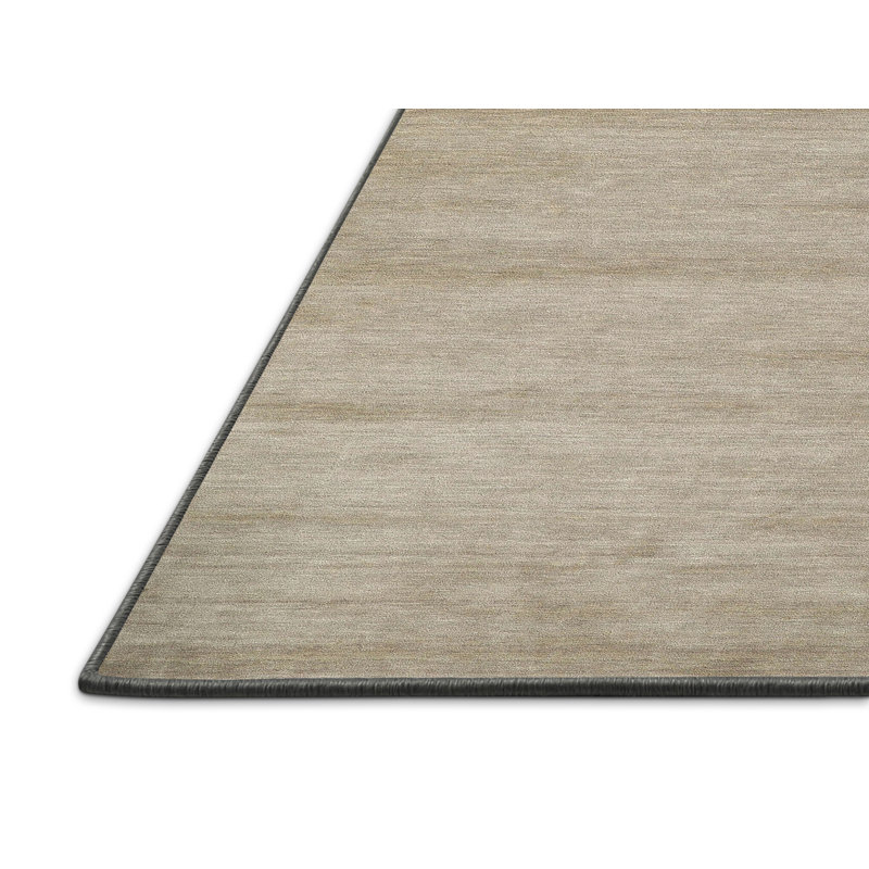 Tapis gris/brun zone contemporaine, Rectangle 5 pi x 7 pi