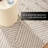 NICOLE MILLER NEW YORK Patio Country Ombre Geo Outdoor Area Rug, Grey/Cream-108565015