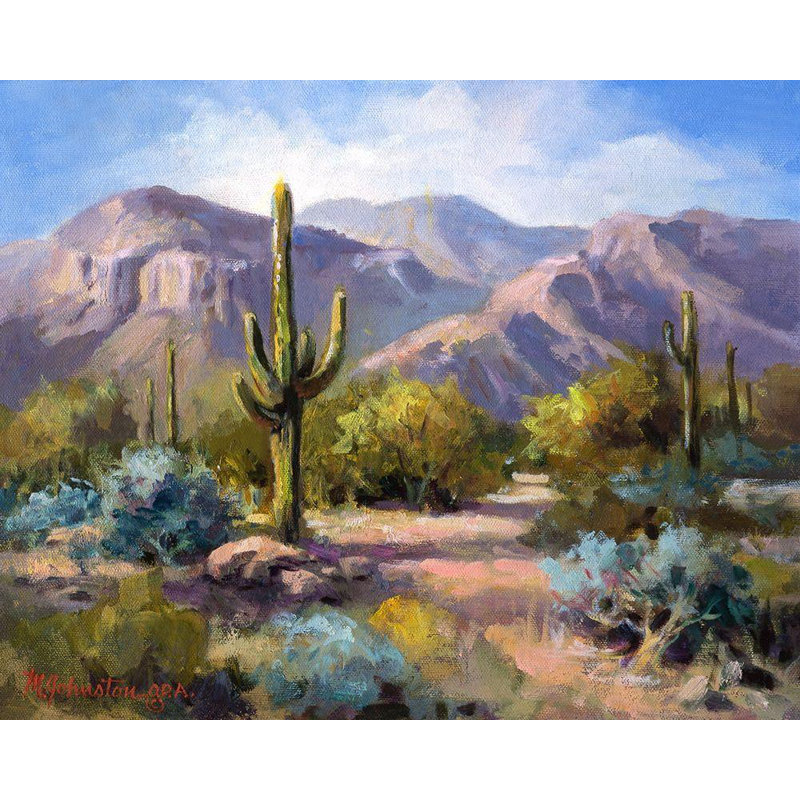 «Loon Peak® Johnston, Maxine Gallery», art sur toile tendue: Catalina Mountain Foothills, H 15 po x l 18 po