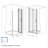 Bifold Shower Door, 32"X72", 6Mm Tempered Glass, Chrome Aluminum Frame, Explosion Proof Film