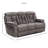 Aonesty Upholstered 87'' Reclining Sofa